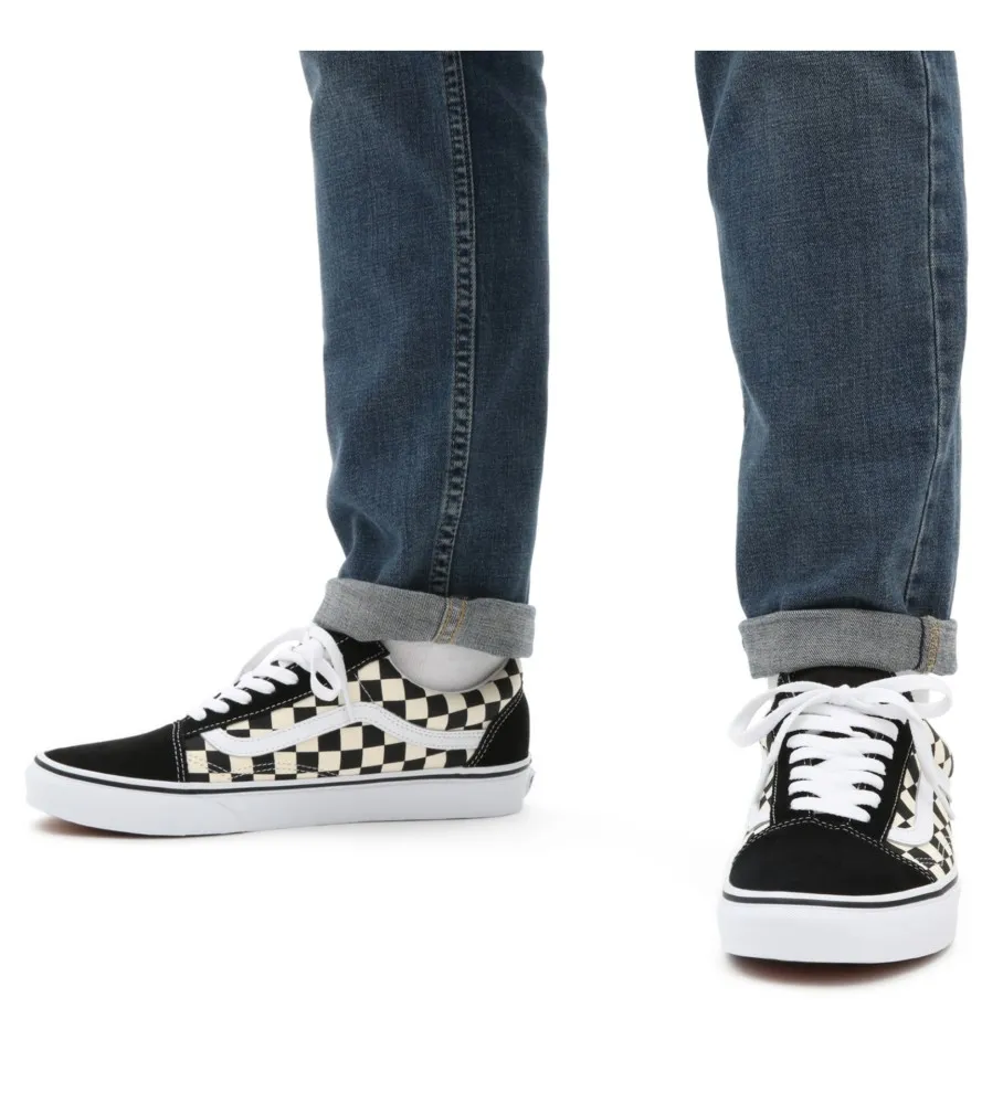Primary Old Skool Black and White Sneakers