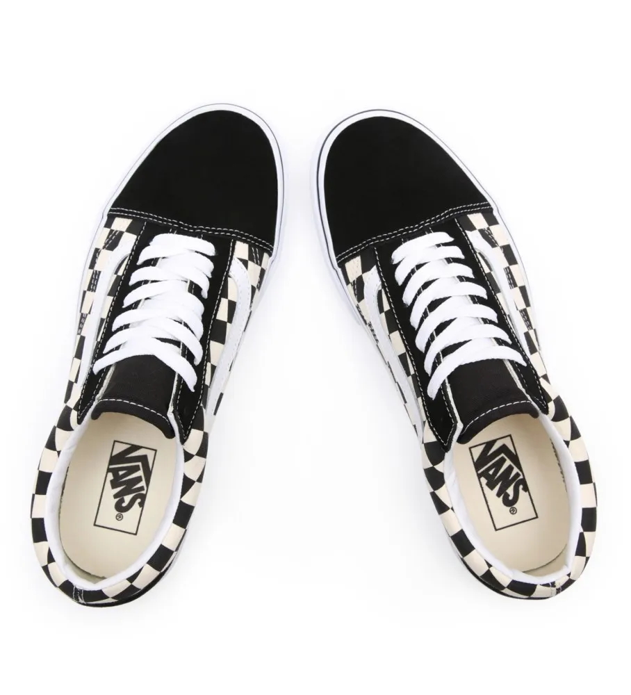 Primary Old Skool Black and White Sneakers